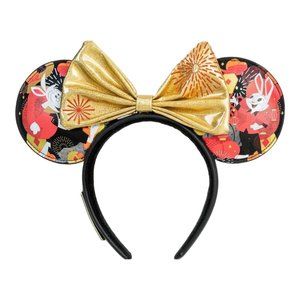 Disney Parks Loungefly Lunar New Year 2023 Rabbit Minnie Mouse Ears Headband